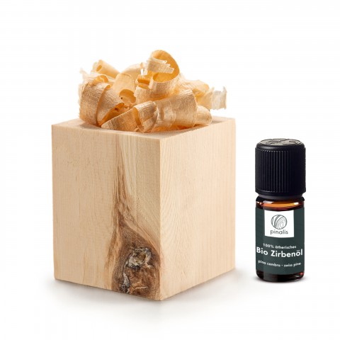 Pinalis - Scent cube in Swiss stone pine incl. pine oil - Pinalis Pinalis - Scent cube in Swiss stone pine incl. pine oil - Pinalis