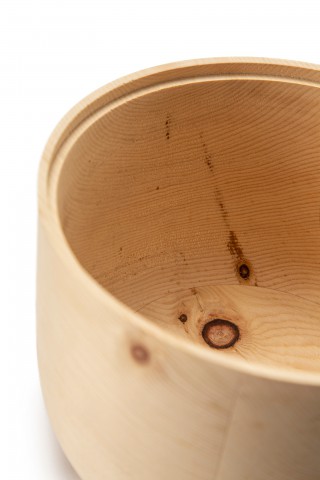 Pinalis - Swiss stone pine storage box with lid for grain - Pinalis Pinalis - Swiss stone pine storage box with lid for grain - Pinalis